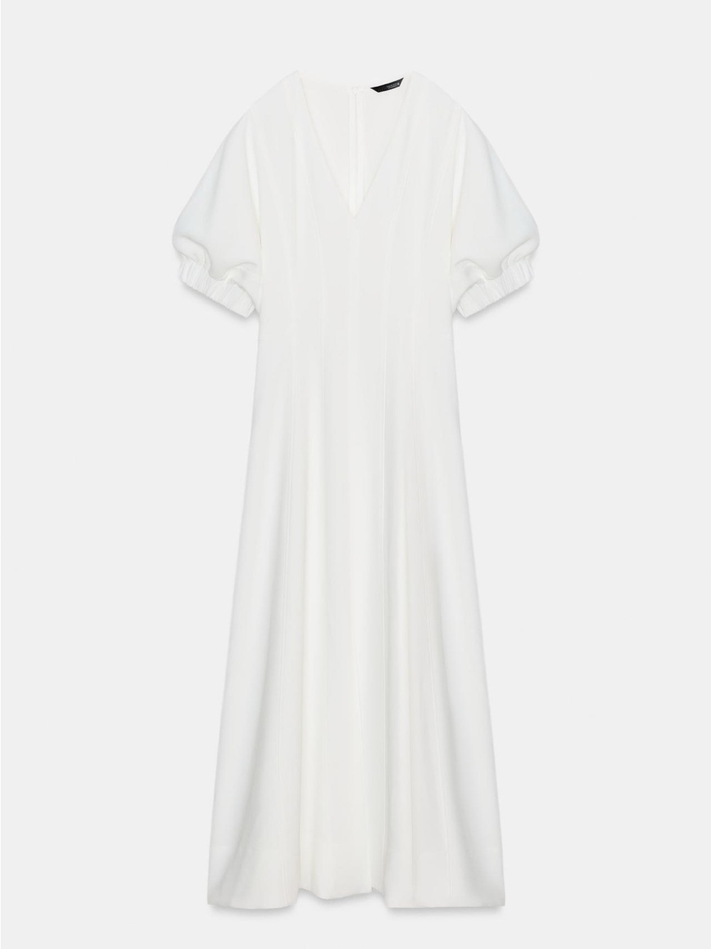 Zara Balloon Sleeve Midi Dress - Picture 2 of 5